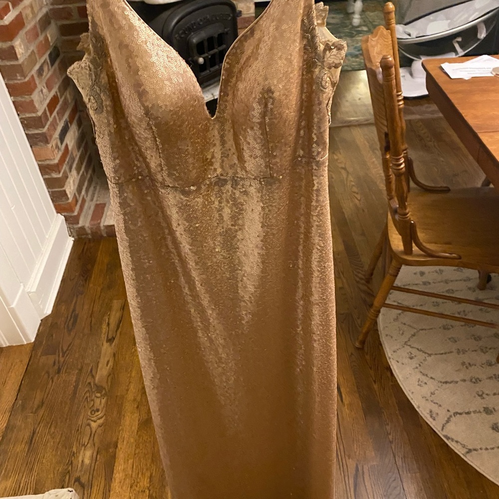 Sequined formal dress